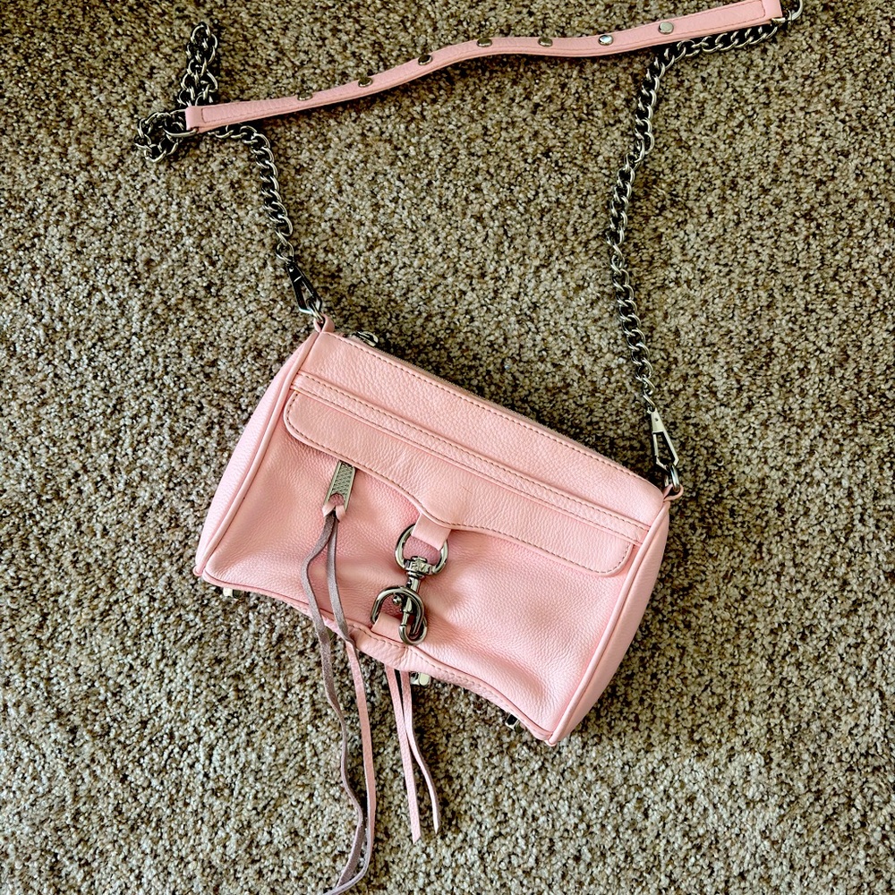 Pink Leather Rebecca Minkoff Purse